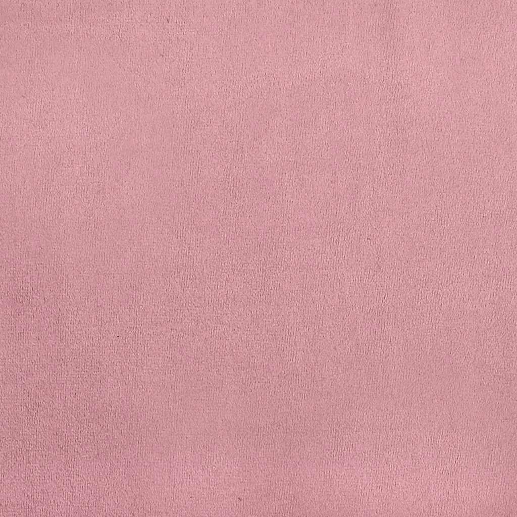 Sofa s naslonima za ruke, ružičasta, 54 cm, baršun