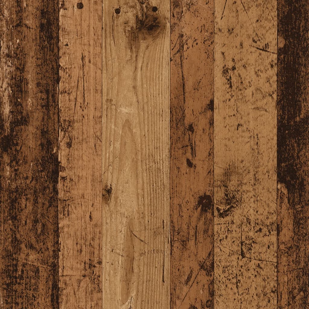 Sobna pregrada / regal za knjige 3 razina 123x29x123 cm drveni