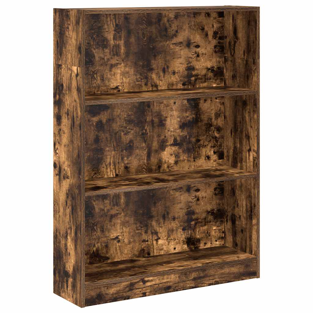 Regal za knjige boja hrasta 80x24x109 cm konstruirano drvo