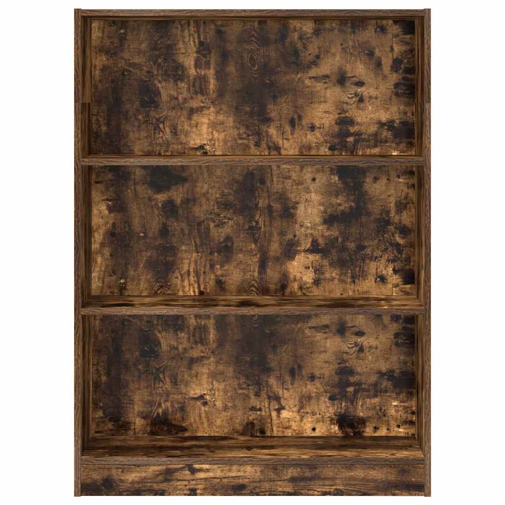 Regal za knjige boja hrasta 80x24x109 cm konstruirano drvo