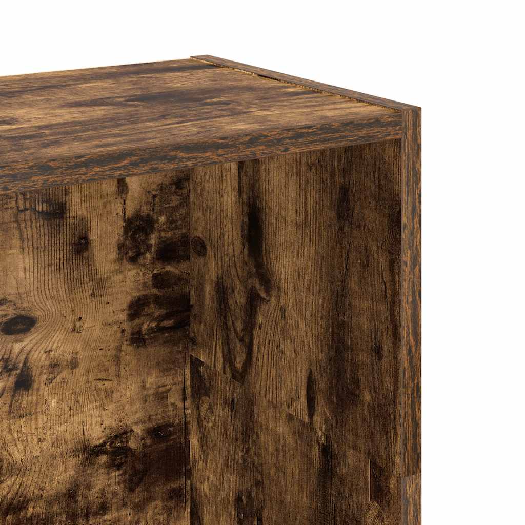Regal za knjige boja hrasta 80x24x109 cm konstruirano drvo