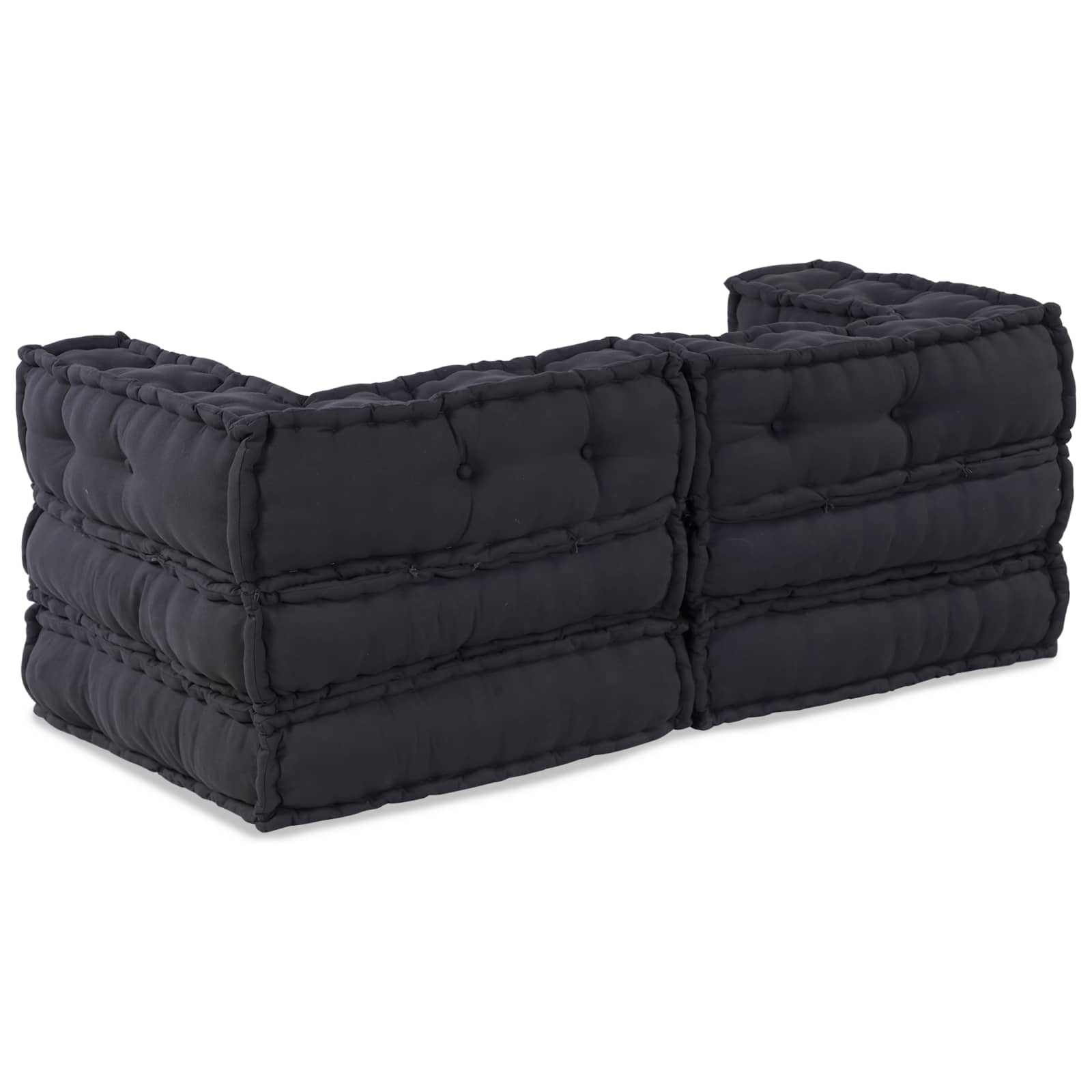 Modularna sofa 2 pcs Antracit 140 x 70 x 56 cm Tkanina