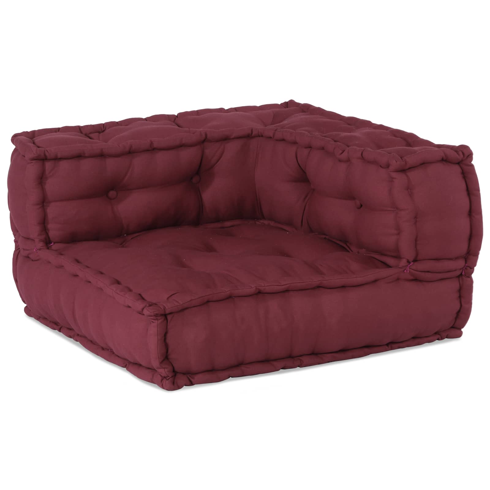 Modularna sofa 3 pcs Bordo Tkanina