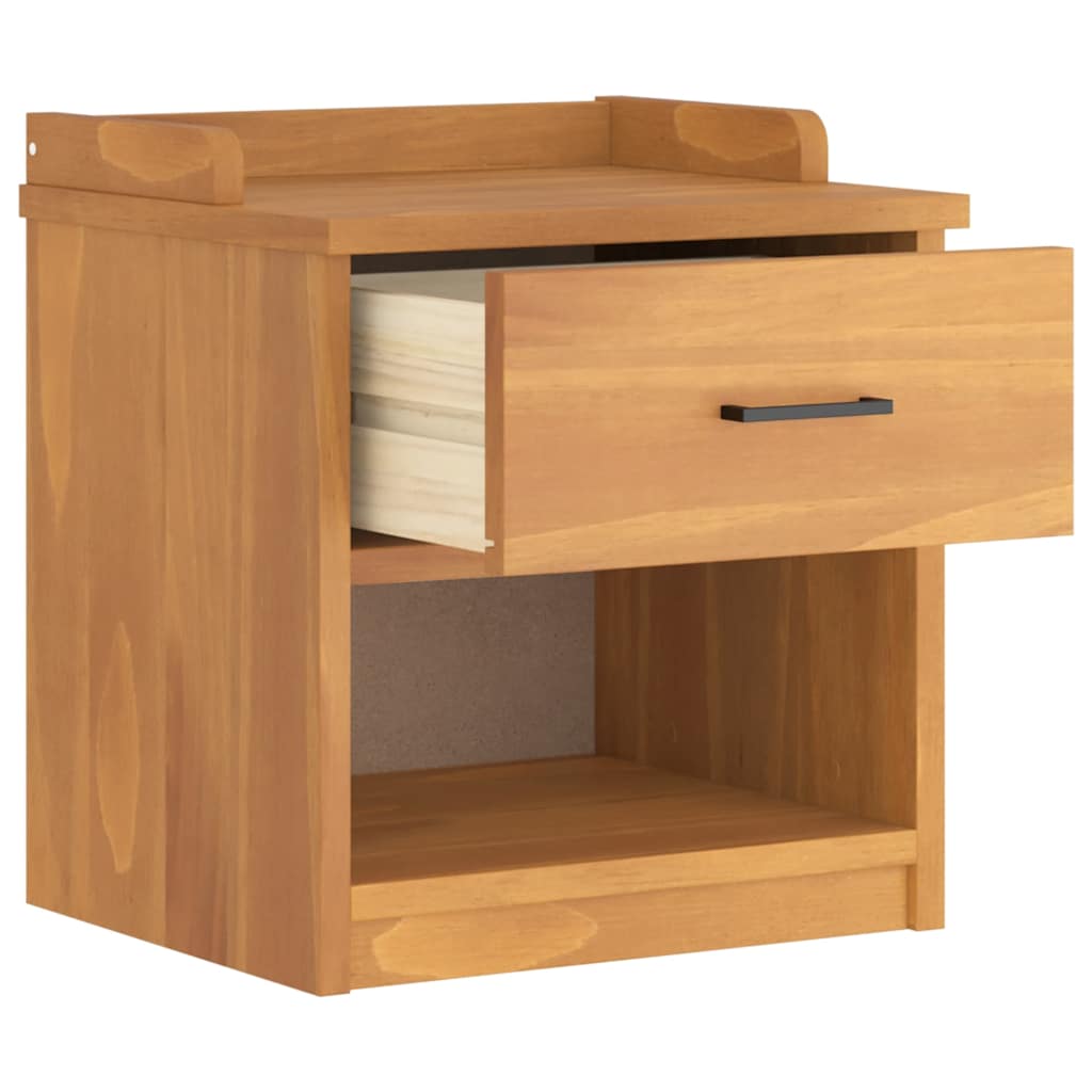 Klupa za hodnik SANDNES 45x40x50 cm Masivno drvo Bor