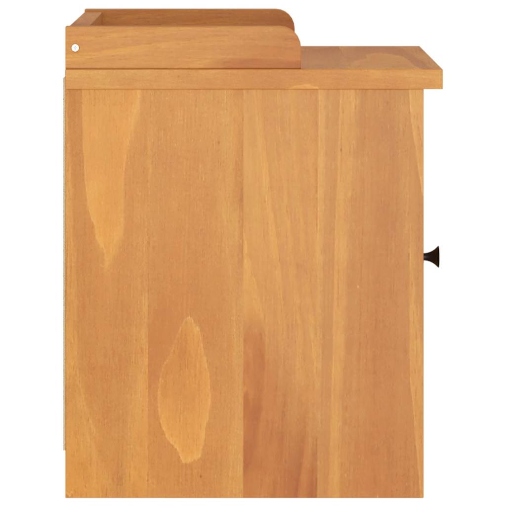 Klupa za hodnik SANDNES 45x40x50 cm Masivno drvo Bor