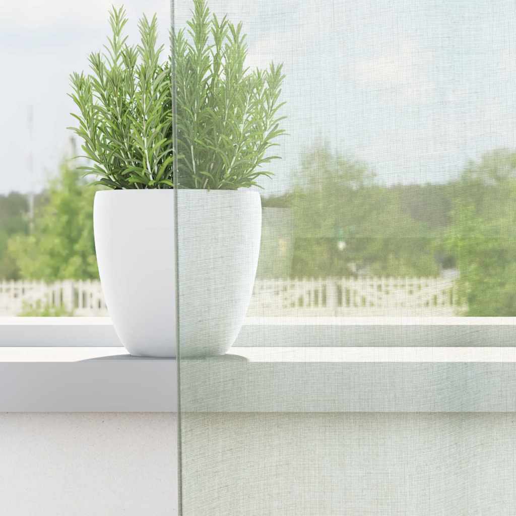 Voile zavjese s džepovima za šipke 2 kom svijetlo sive