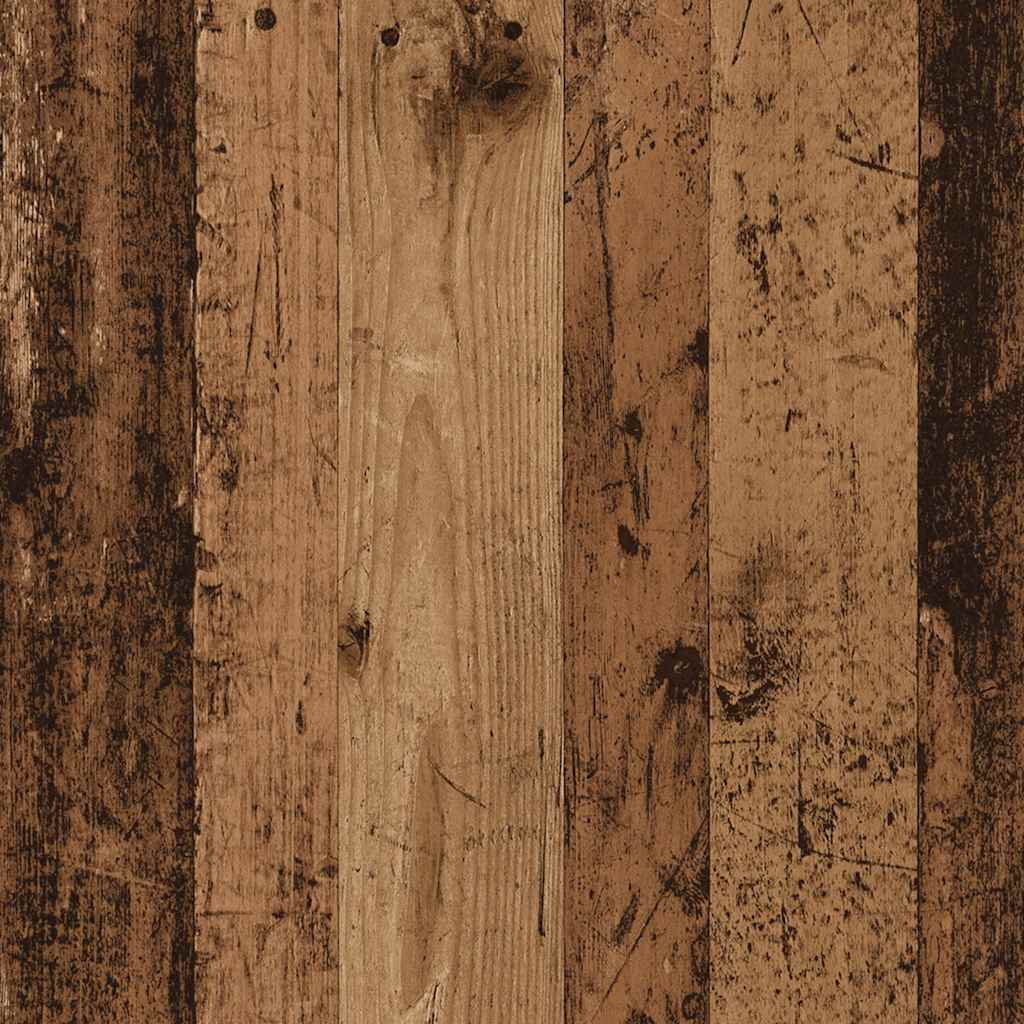 Noćni ormarići 2 kom s ladicama staro drvo 25x31x66 cm