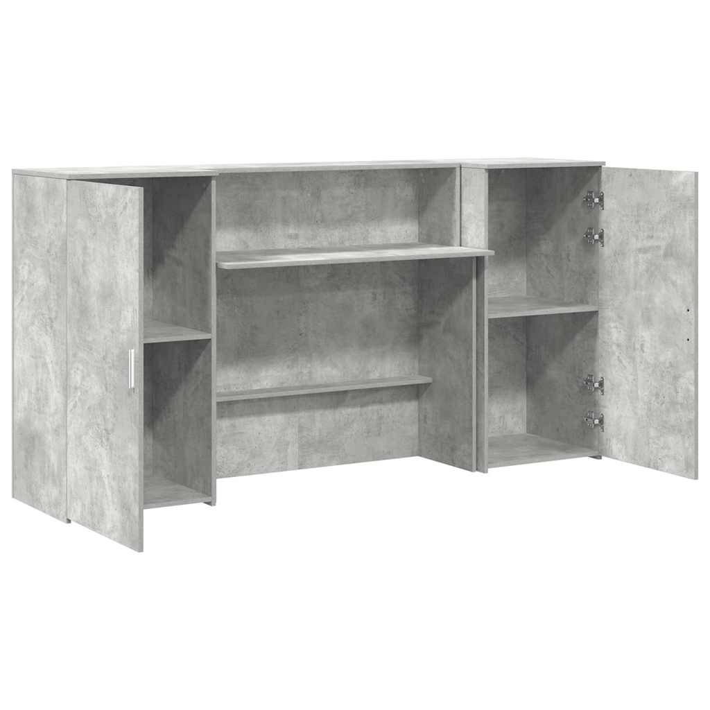 Recepcijski stol 200x50x103,5 cm konstruiranog drva