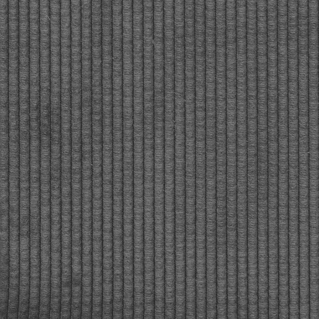 Modularna sofa s jastucima tamno siva