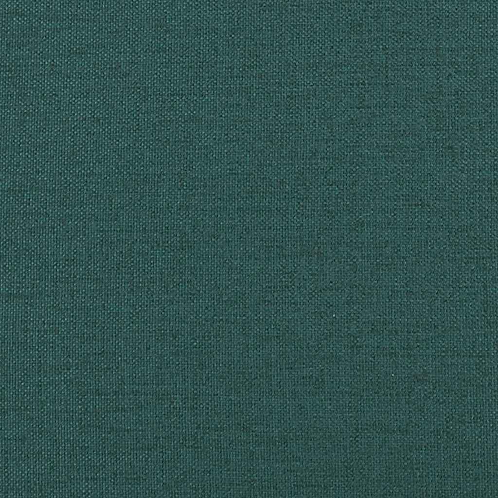 Modularni kauč s naslonom za ruke i jastucima tamnozelene boje 100 cm