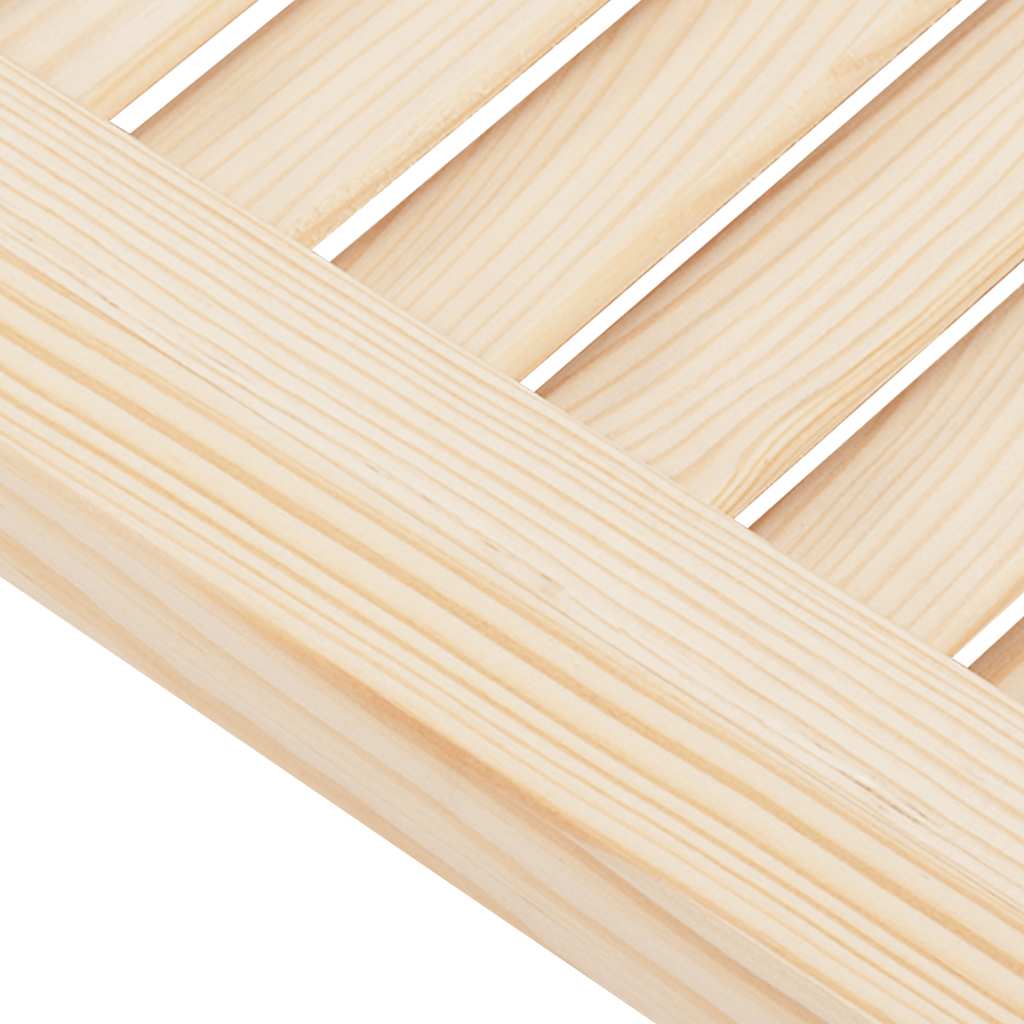 Vrata ormarića Dizajn rešetki 2 kom 61,5x29,5 cm puno drvo bor