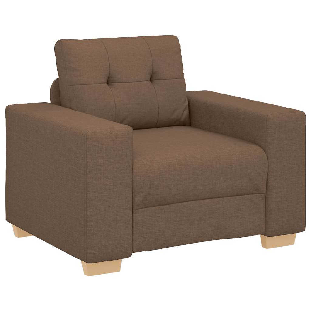 Sofa fotelja smeđa 100x78x80 cm tkanina