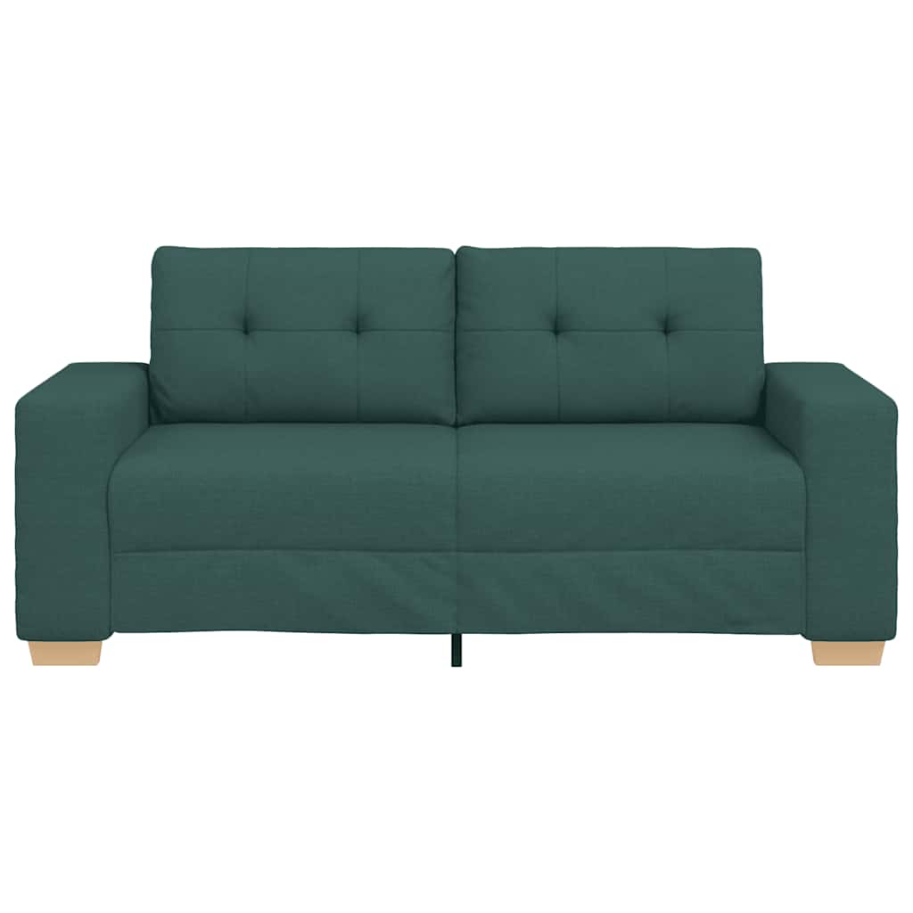 Dvosjed tamnozelene boje 180x77x82 cm tkanina