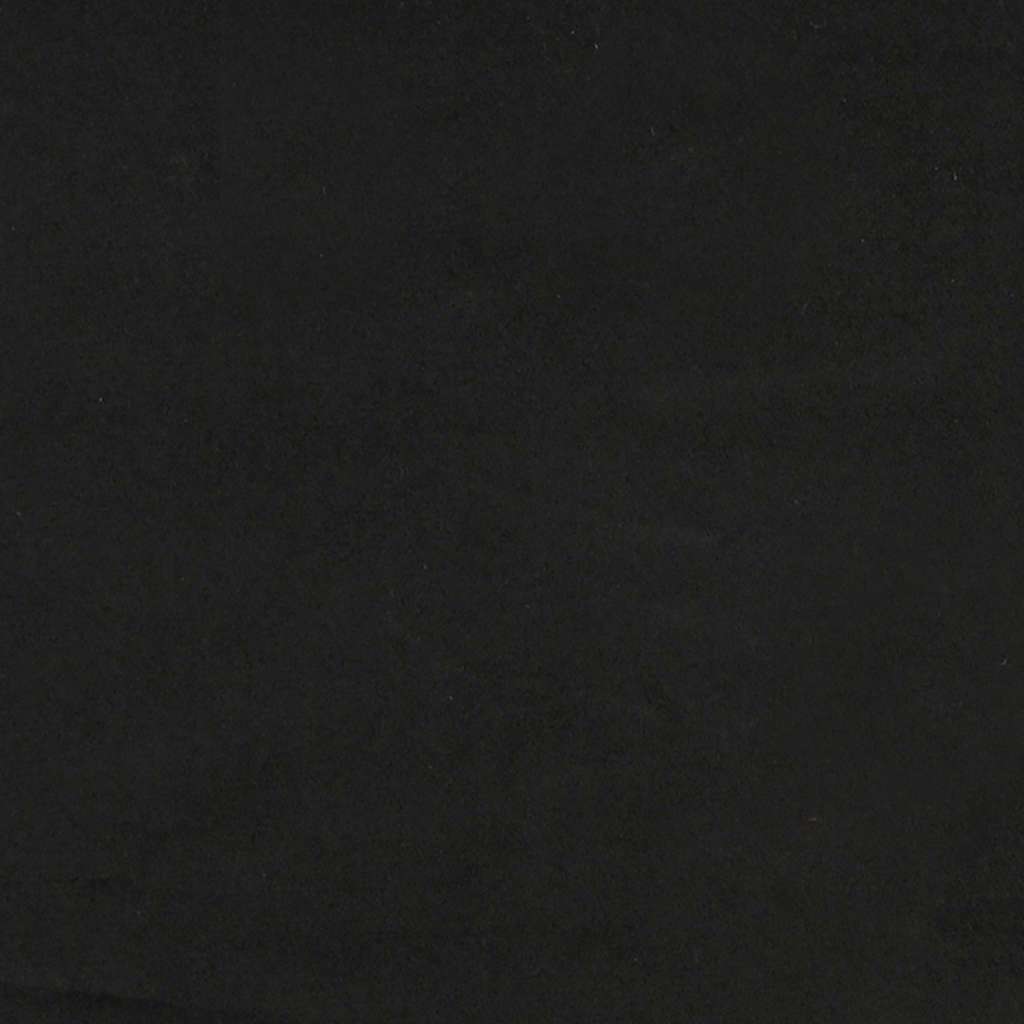 Dvosjed Crni 160x77x82 cm Baršun