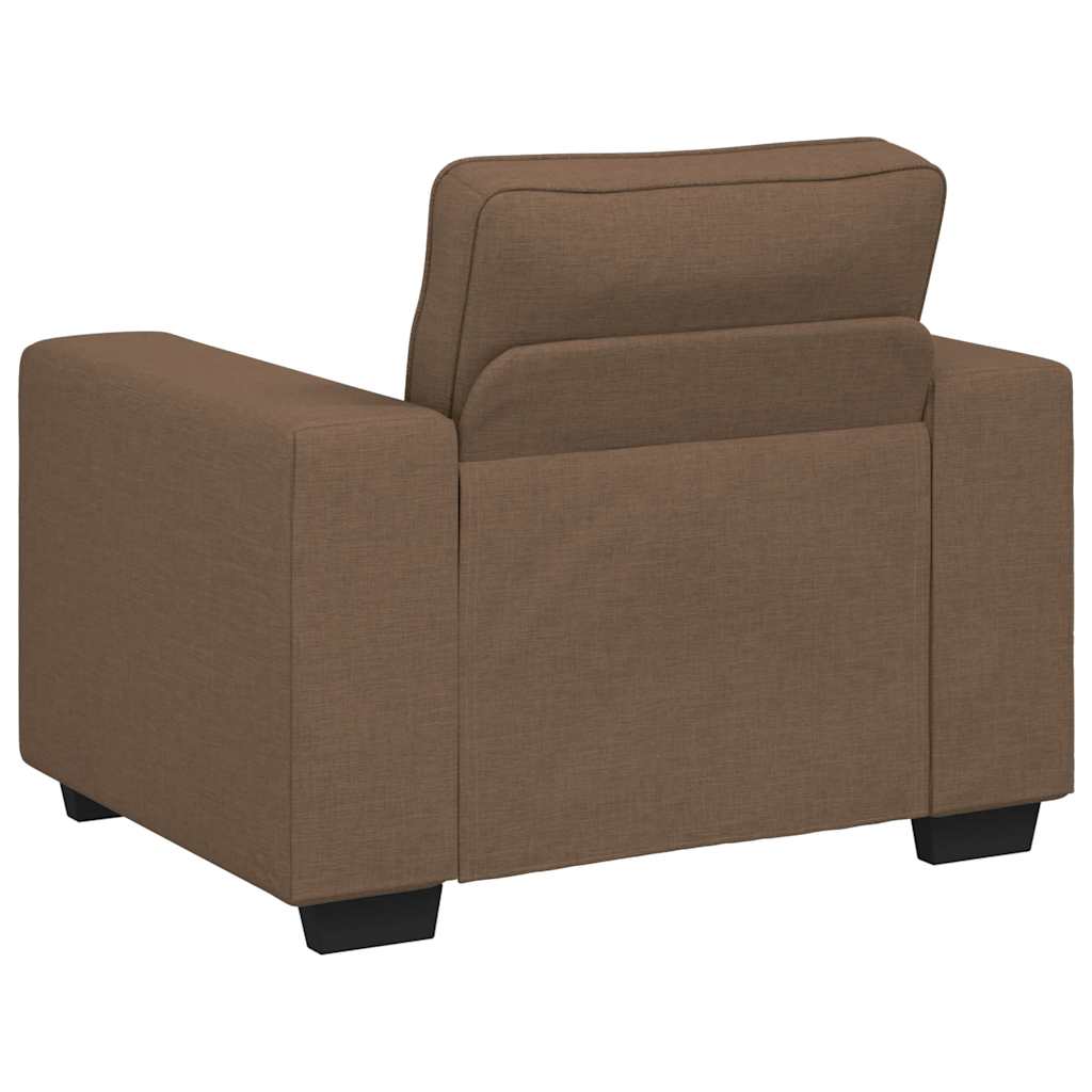 Sofa fotelja smeđa 100x77x82 cm tkanina