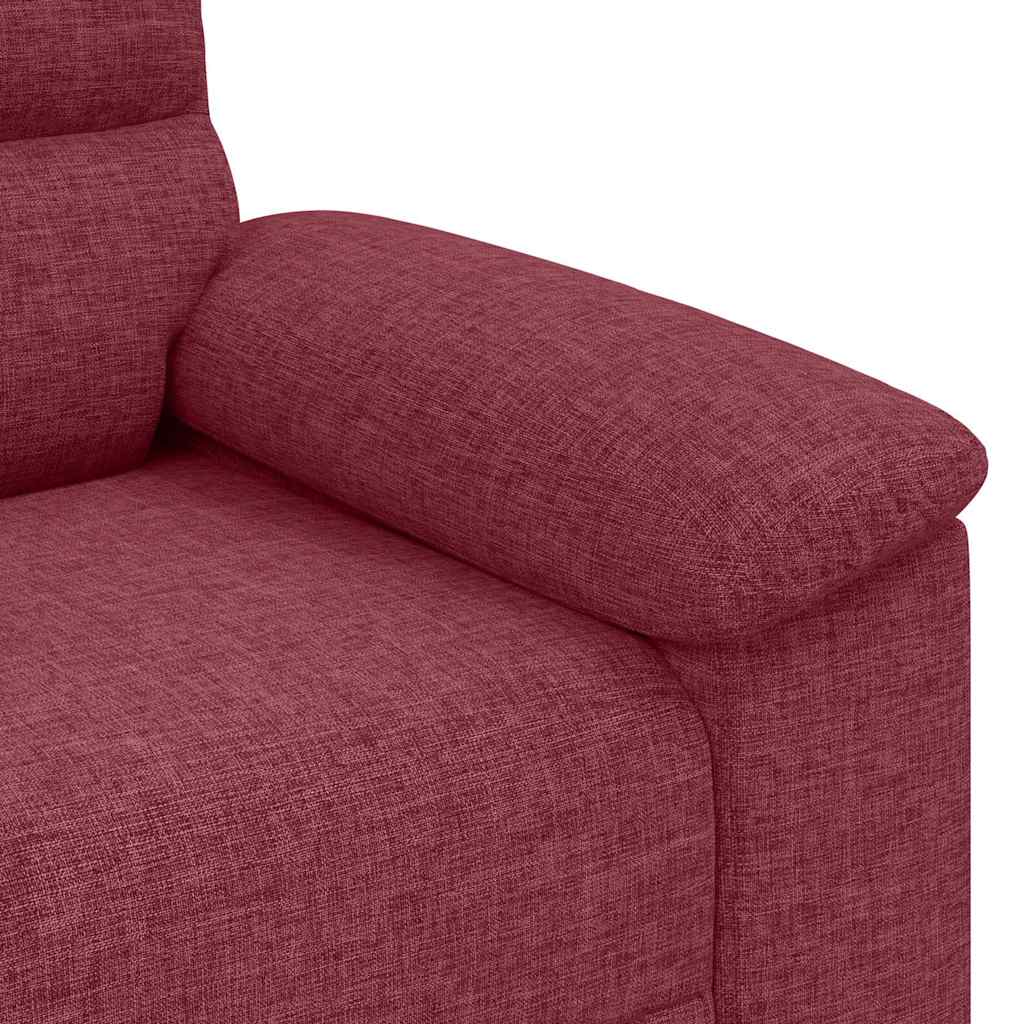 Sofa fotelja vino crvena 100x81x84 cm tkanina