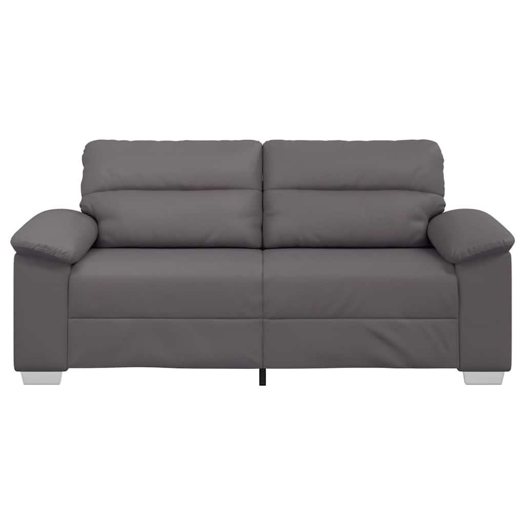 Dvosjed Sofa Siva 180x81x84 cm Implicitna koža