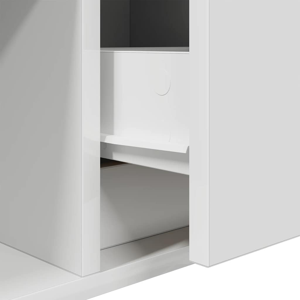 TV ormarić bijeli 100x31x25,5 cm izrađeno drvo