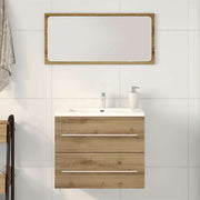 Ormarić za umivaonik u kupaonici Artisan hrast 60x38,5x48 cm Konstruirano drvo