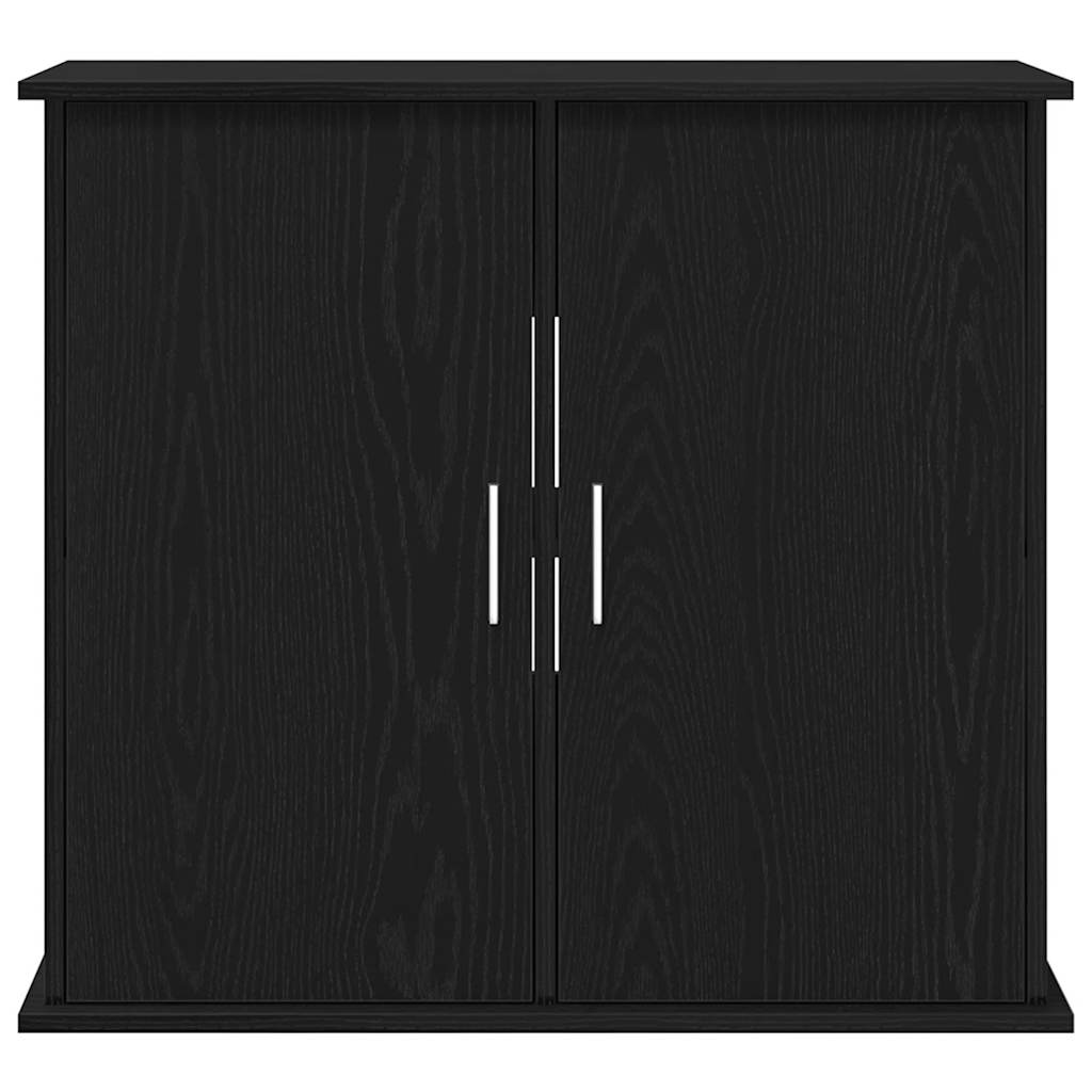 Stalak za akvarij crni hrast 81x36x73 cm Konstruirano drvo