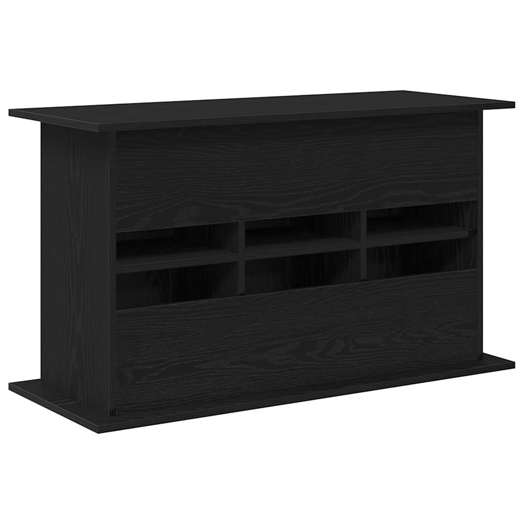 Stalak za akvarij crni hrast 101x41x58 cm Konstruirano drvo
