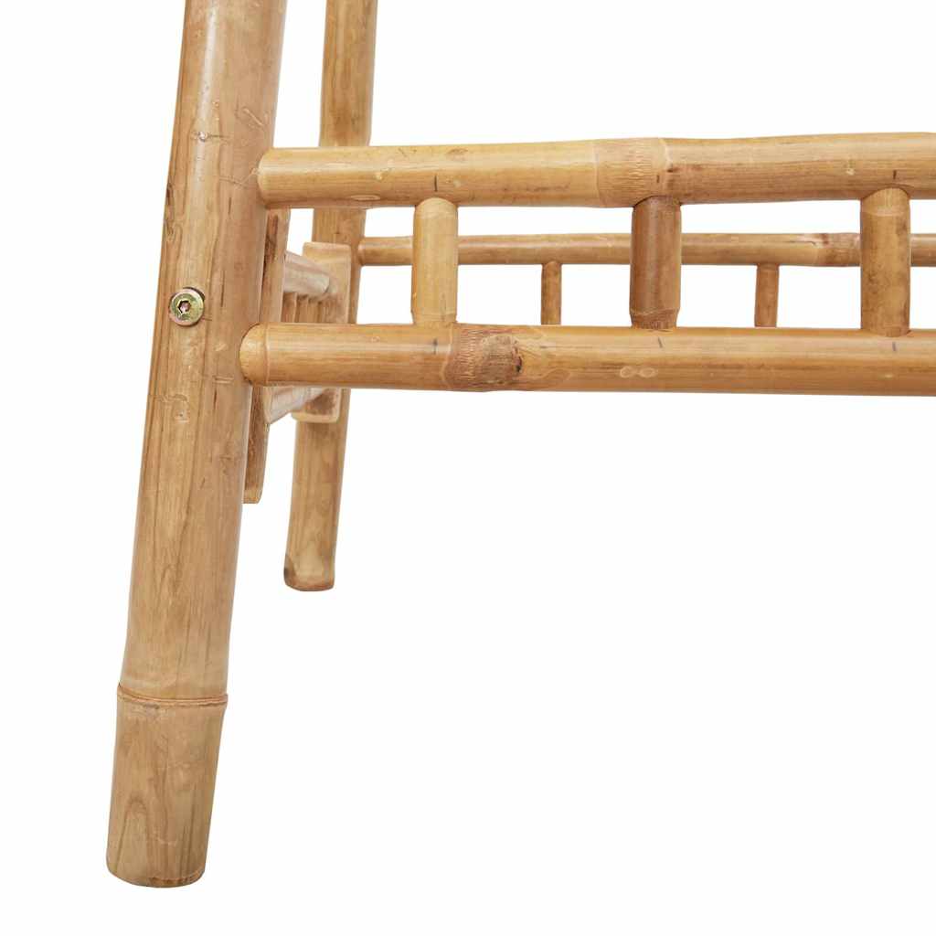 Okrugli vanjski barski stol Ø55x100 cm bambus