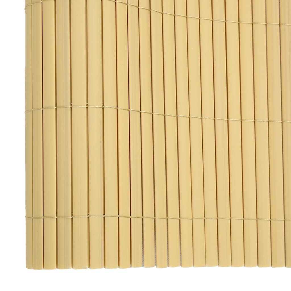 Vrtna ograda dvostrana žuta 1,8x3 m PVC
