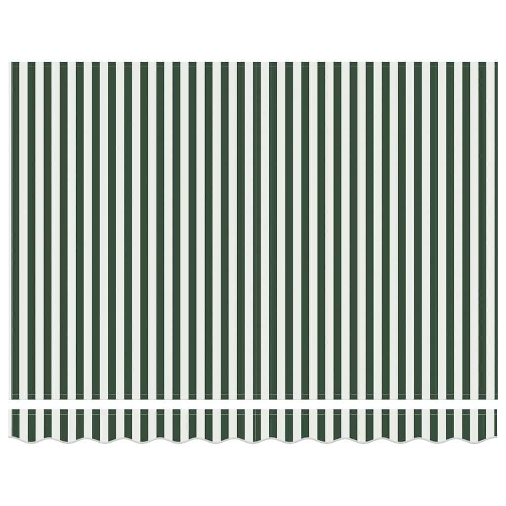 Skrovita tenda Zelena 250 x 200 cm tkanina