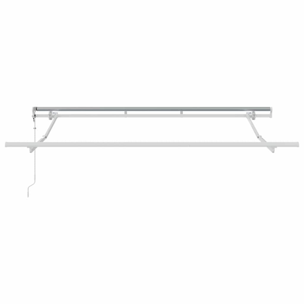Skrovita tenda Narančasta 300 x 200 cm tkanina