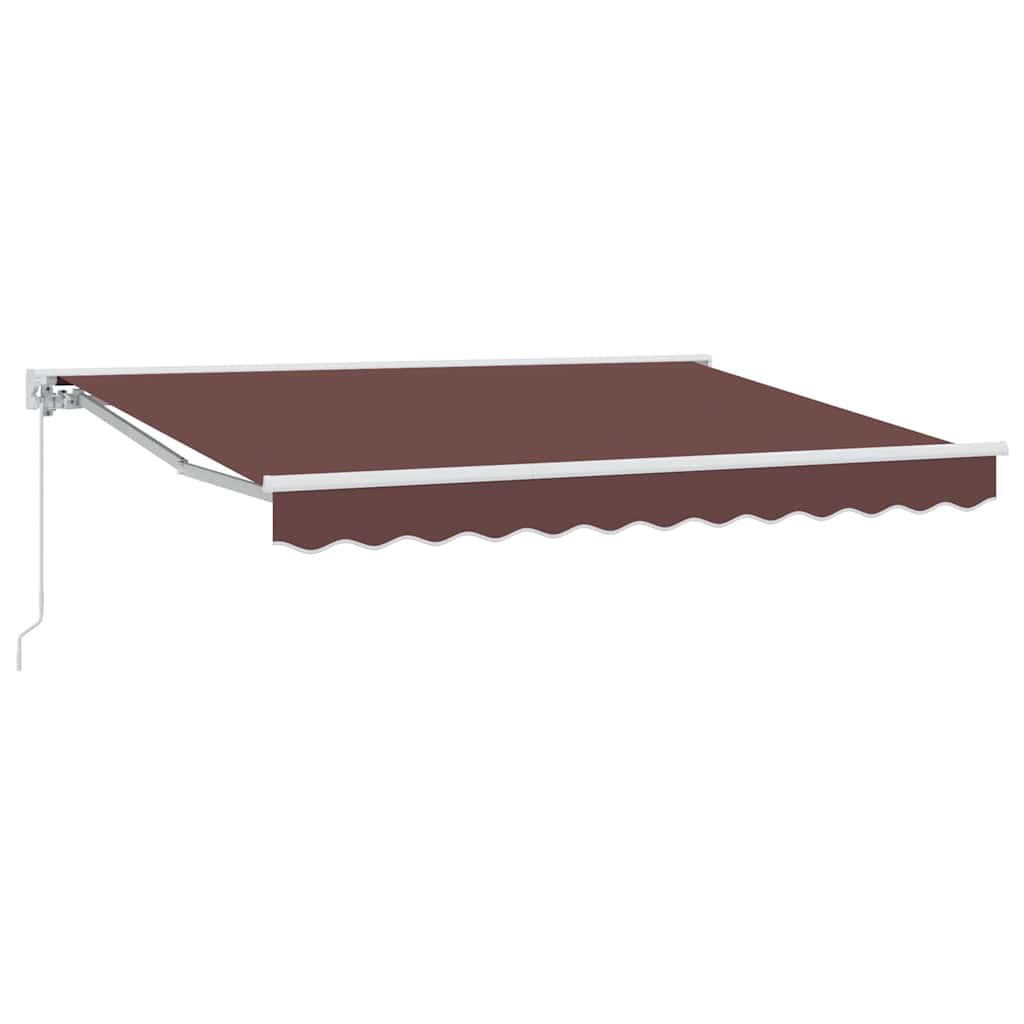 Okvir tende Smeđa 300 x 200 cm Poliester s PU premazom