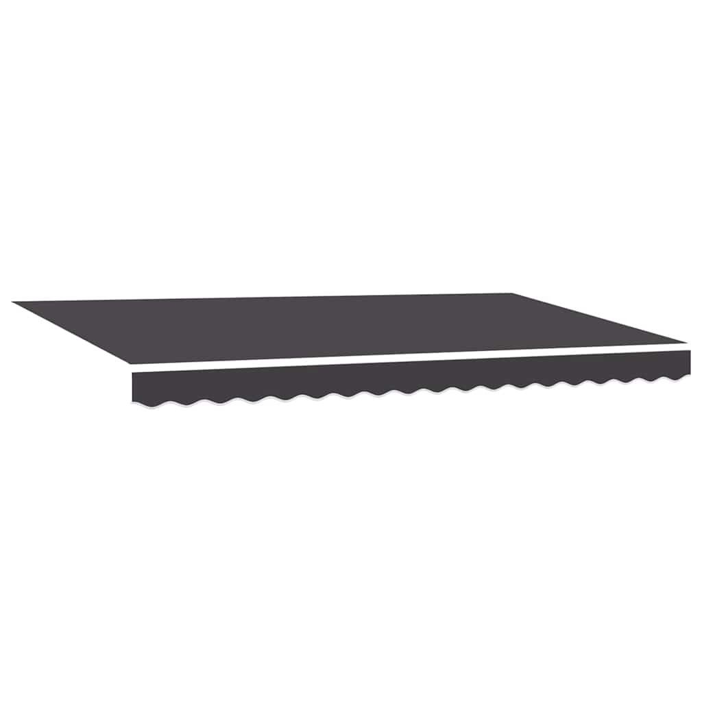 Okvir tende Antracit 400 x 200 cm Poliester s PU premazom