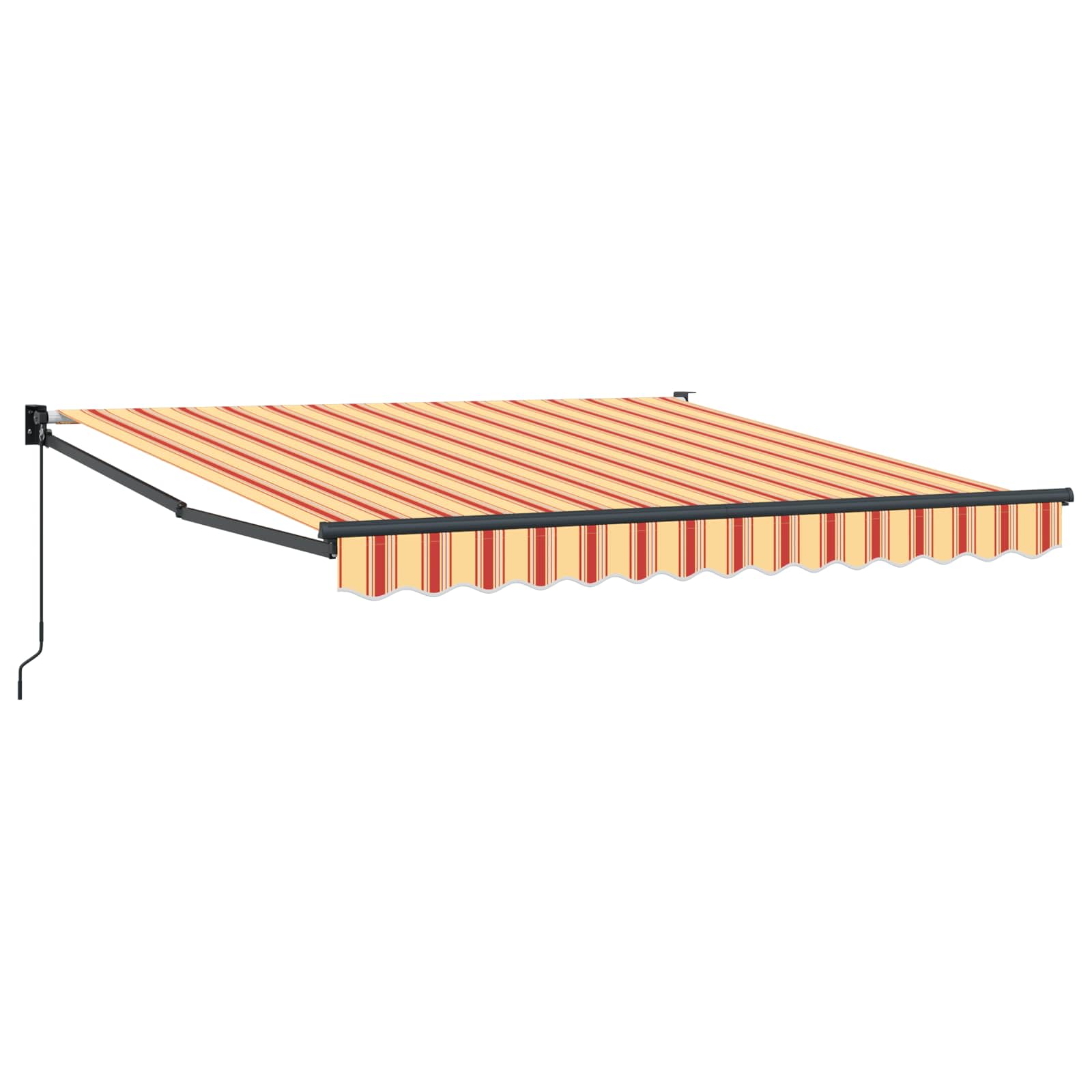 Povlačivi tende Žuta i narančasta 350 x 250 x 165 cm