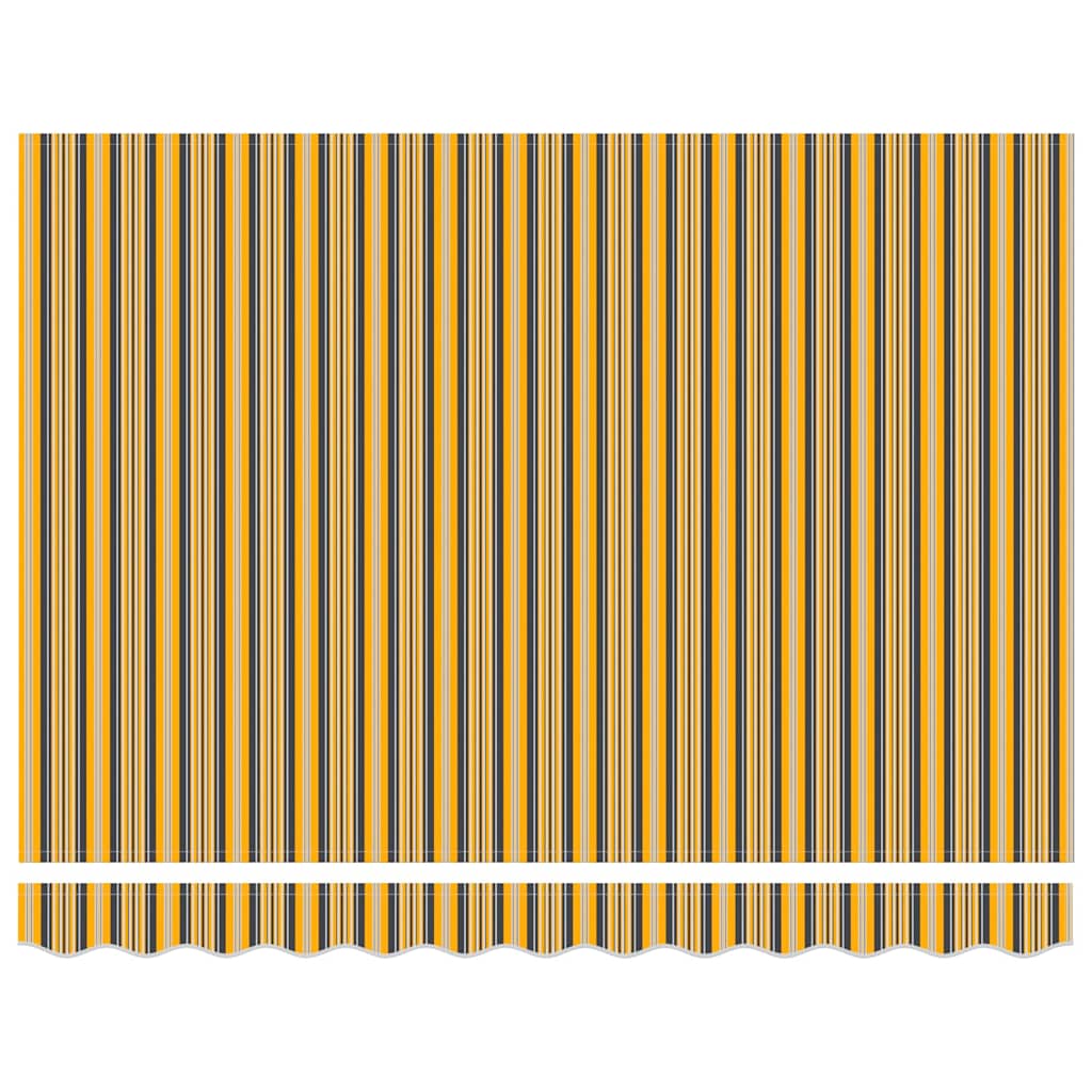 Povlačivi tende Šareni 350 x 250 cm Poliester i aluminij