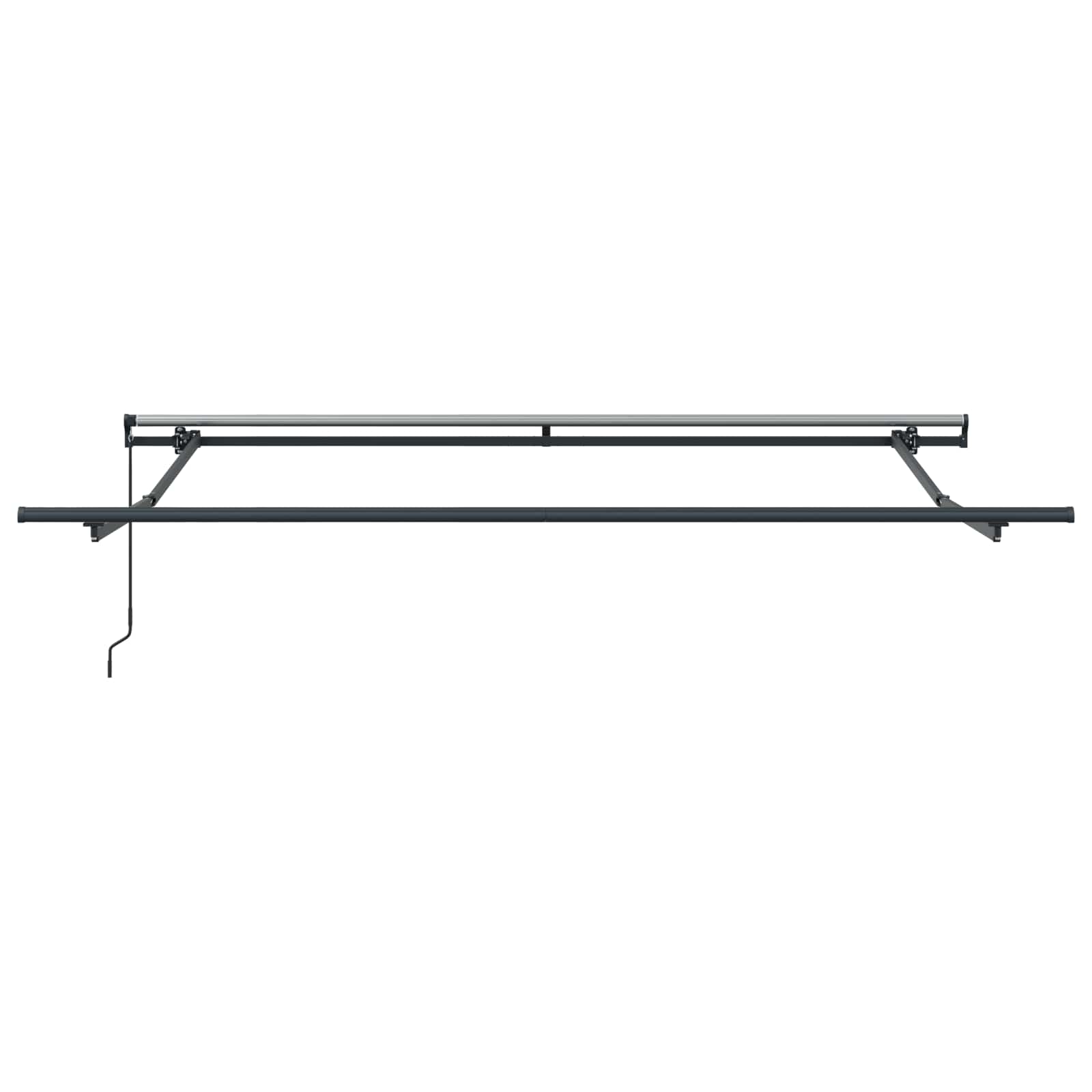 Povlačivi tende Šareni 350 x 250 cm Poliester i aluminij