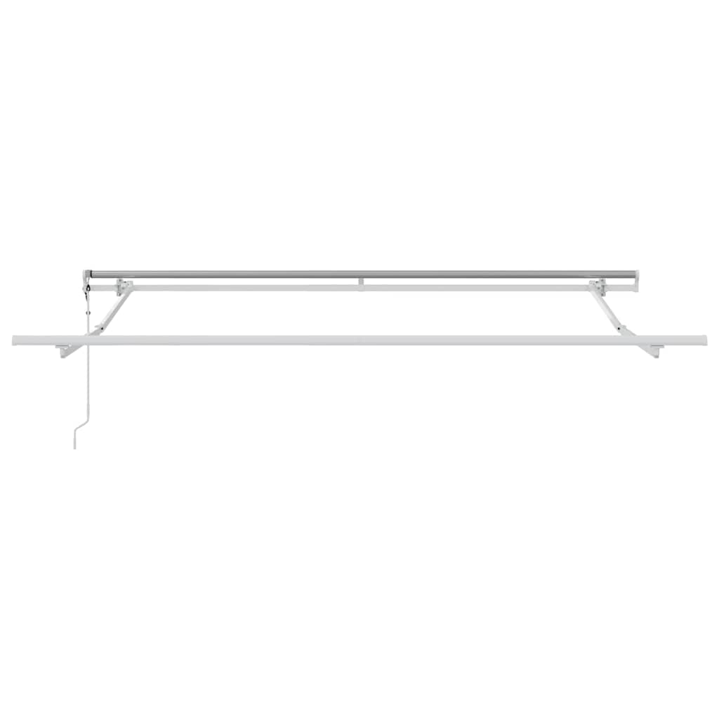 Povlačivi tende Crna 350 x 250 cm Tkanina i Aluminij