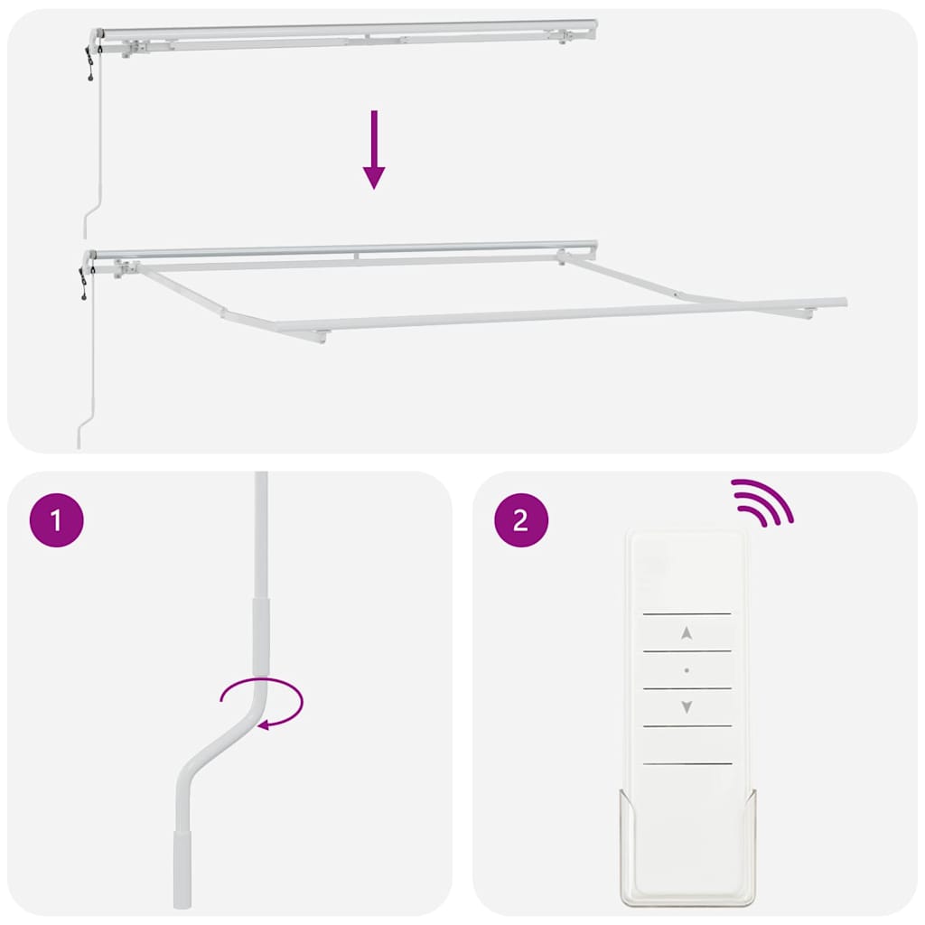 Povlačivi tende Bež 350 x 250 cm Tkanina i Aluminij