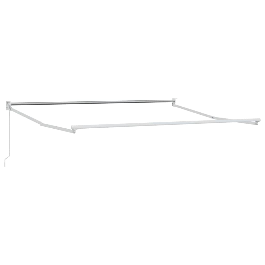 Povlačivi tende Bež 350 x 250 cm 100% Poliester i Aluminij