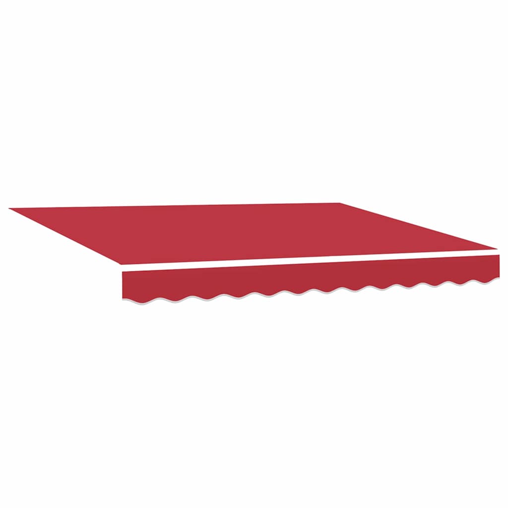 Povlačivi tende Crvena 350 x 250 cm 100% Poliester i Aluminij