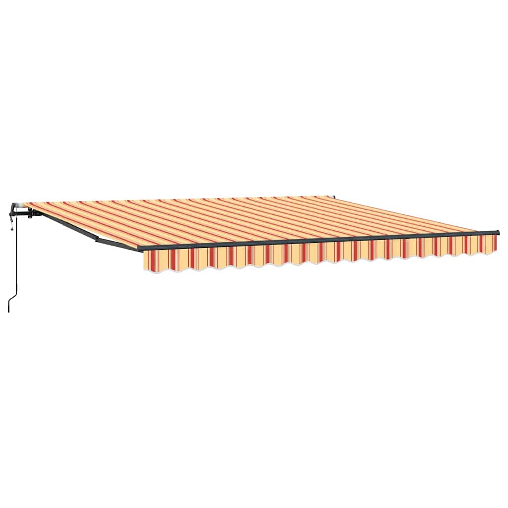 Povlačivi tende Žuta i narančasta 400 × 300 cm
