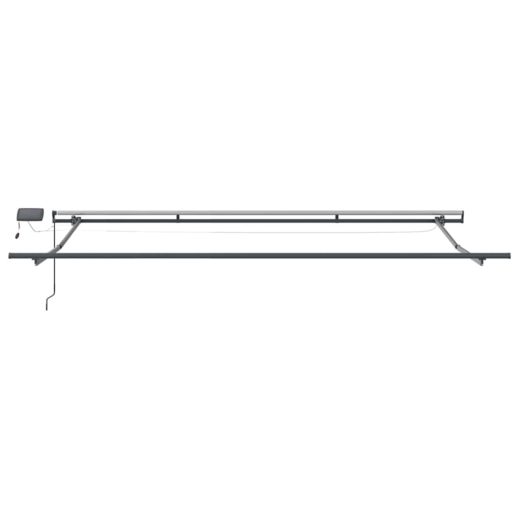 Povlačivi tende Šareni 400 × 300 cm Tkanina i Aluminij