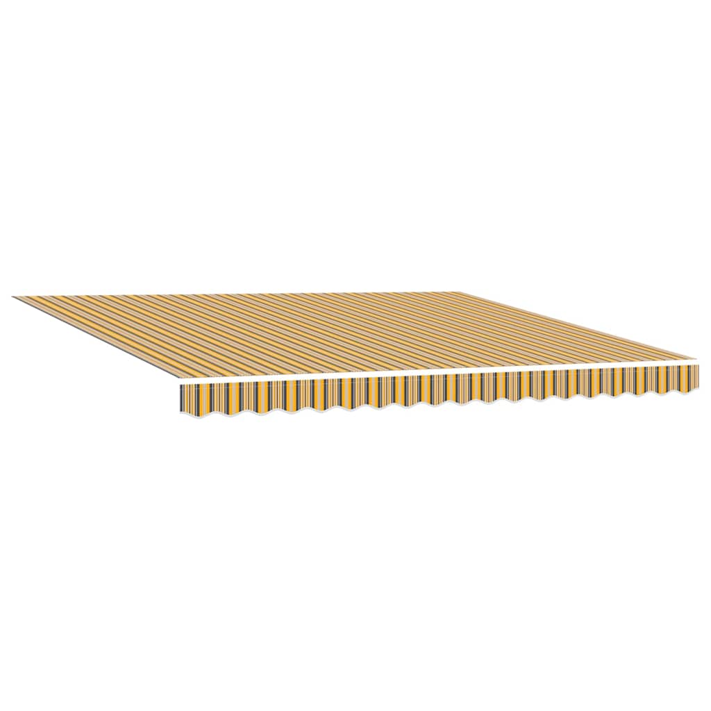 Nadstrešnica Šareni 400 × 300 cm Poliester i metal