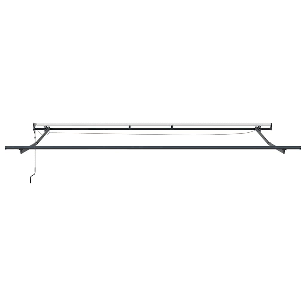 Tkanina za tende Crna 400 × 300 cm Poliester