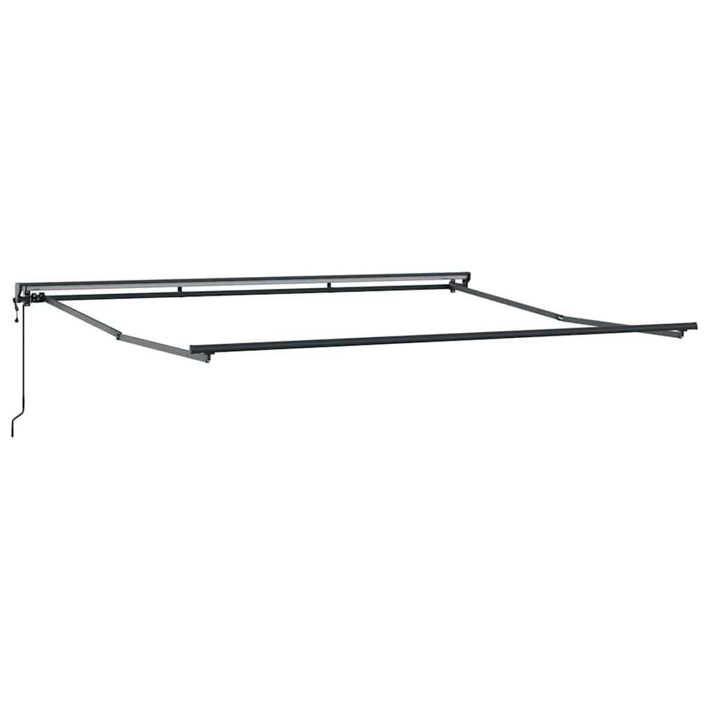 Okvir tende Svijetlo siva 400 × 300 cm Poliester s PU premazom