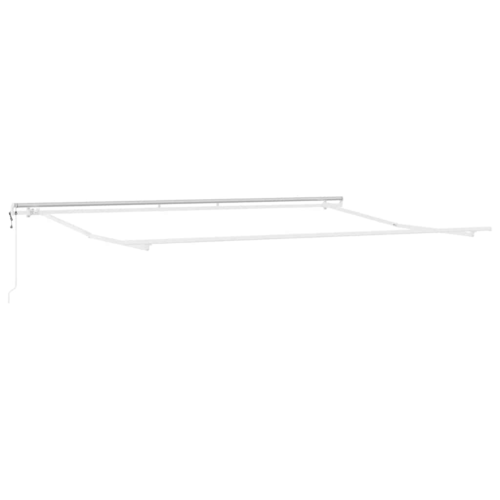 Povlačivi tende Šareni 450 × 300 cm Tkanina i Aluminij