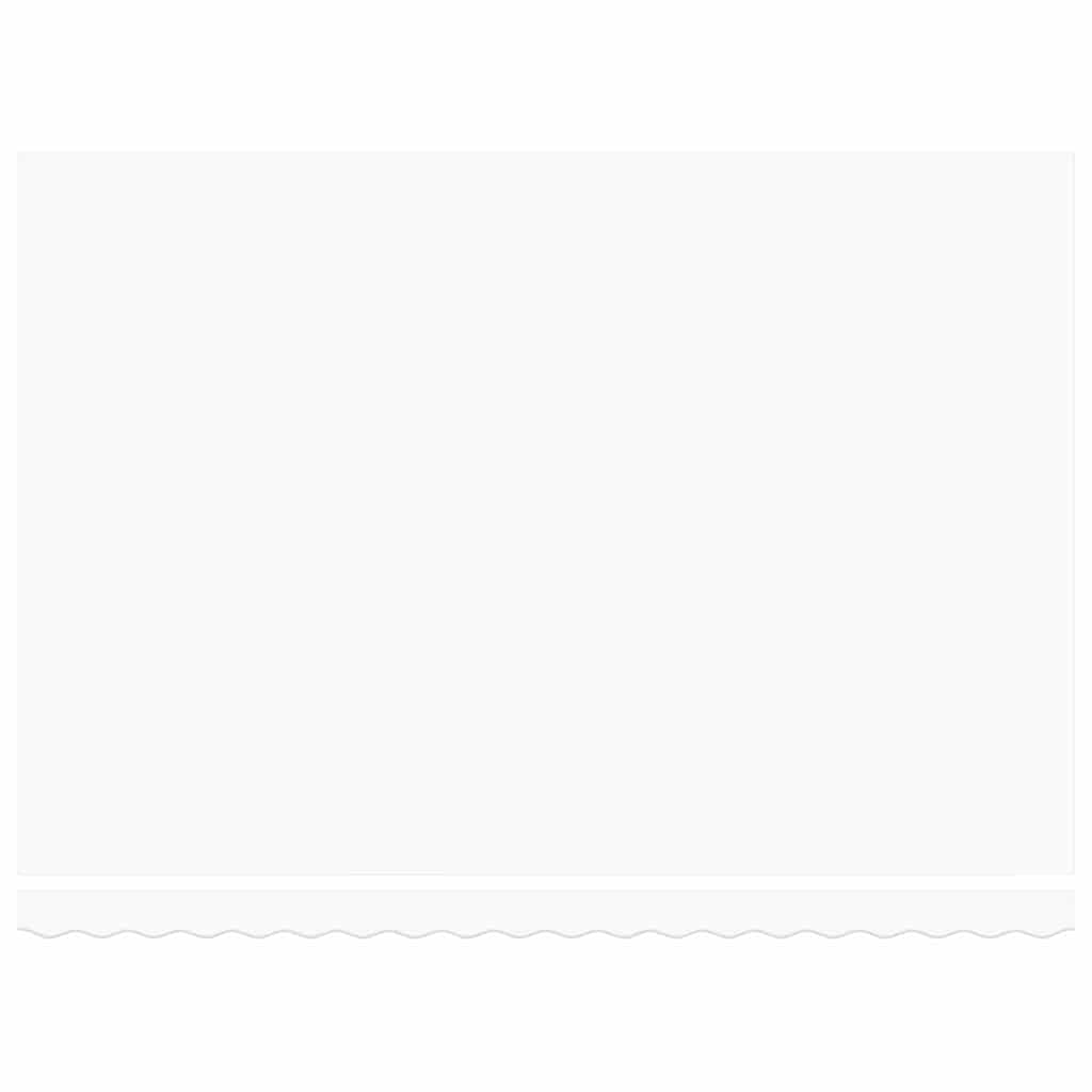 Nadstrešnica Bijela 450 x 300 x 165 cm Poliester i metal