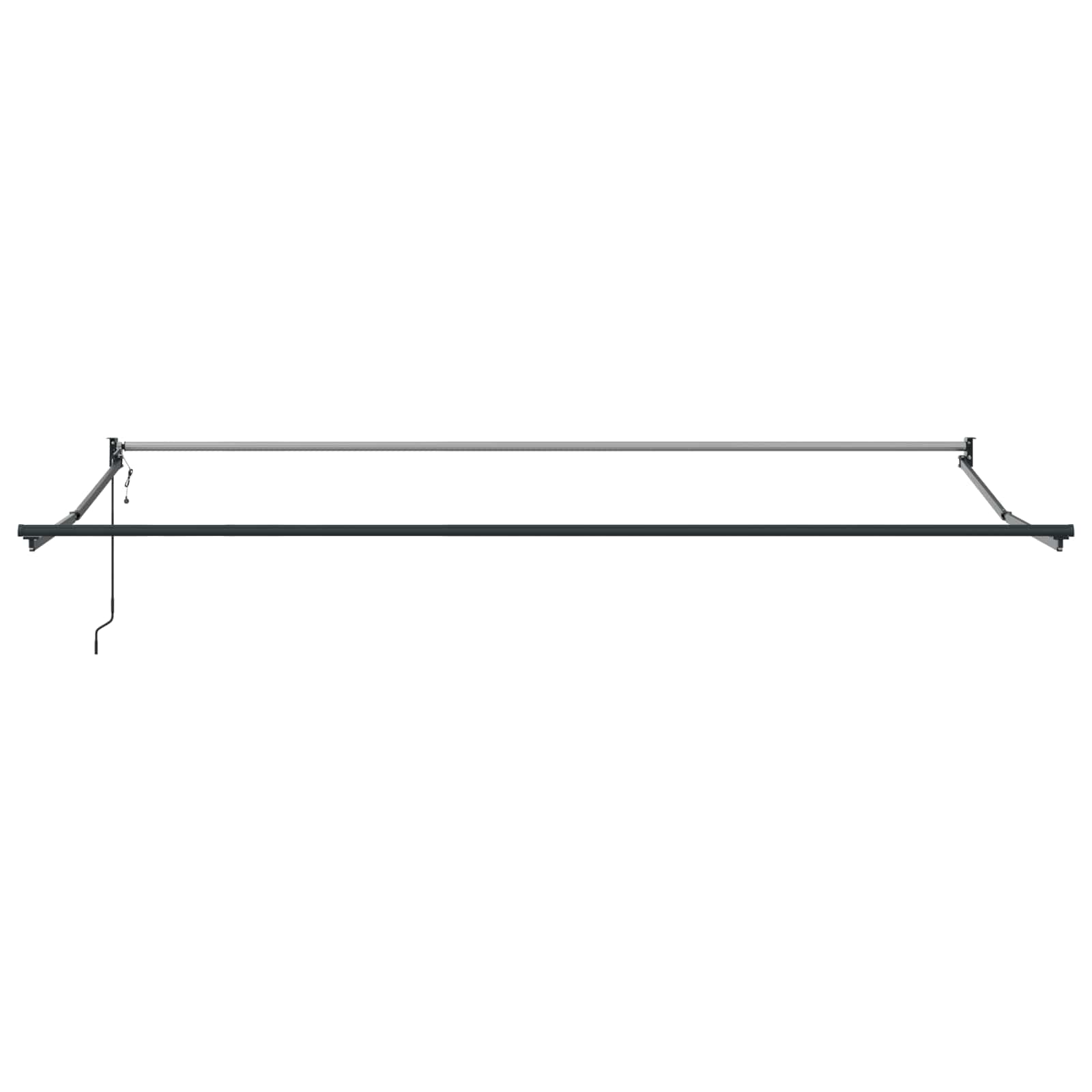 Nadstrešnica Bijela 450 x 300 x 165 cm Poliester i metal