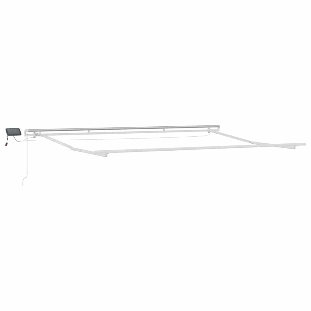 Povlačivi tende Žuta i narančasta 450 × 350 cm