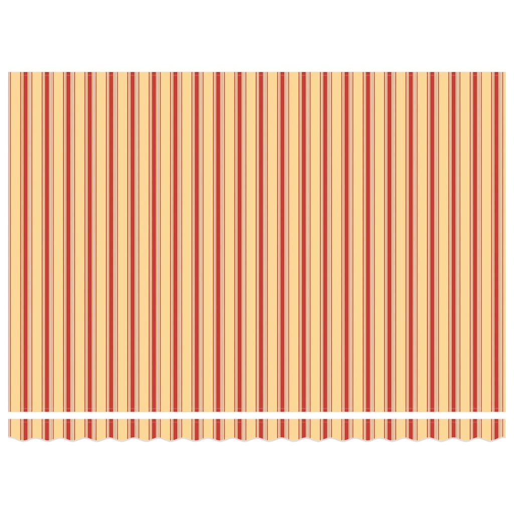 Tkanina za tende Žuta i narančasta 450 × 350 cm Poliester