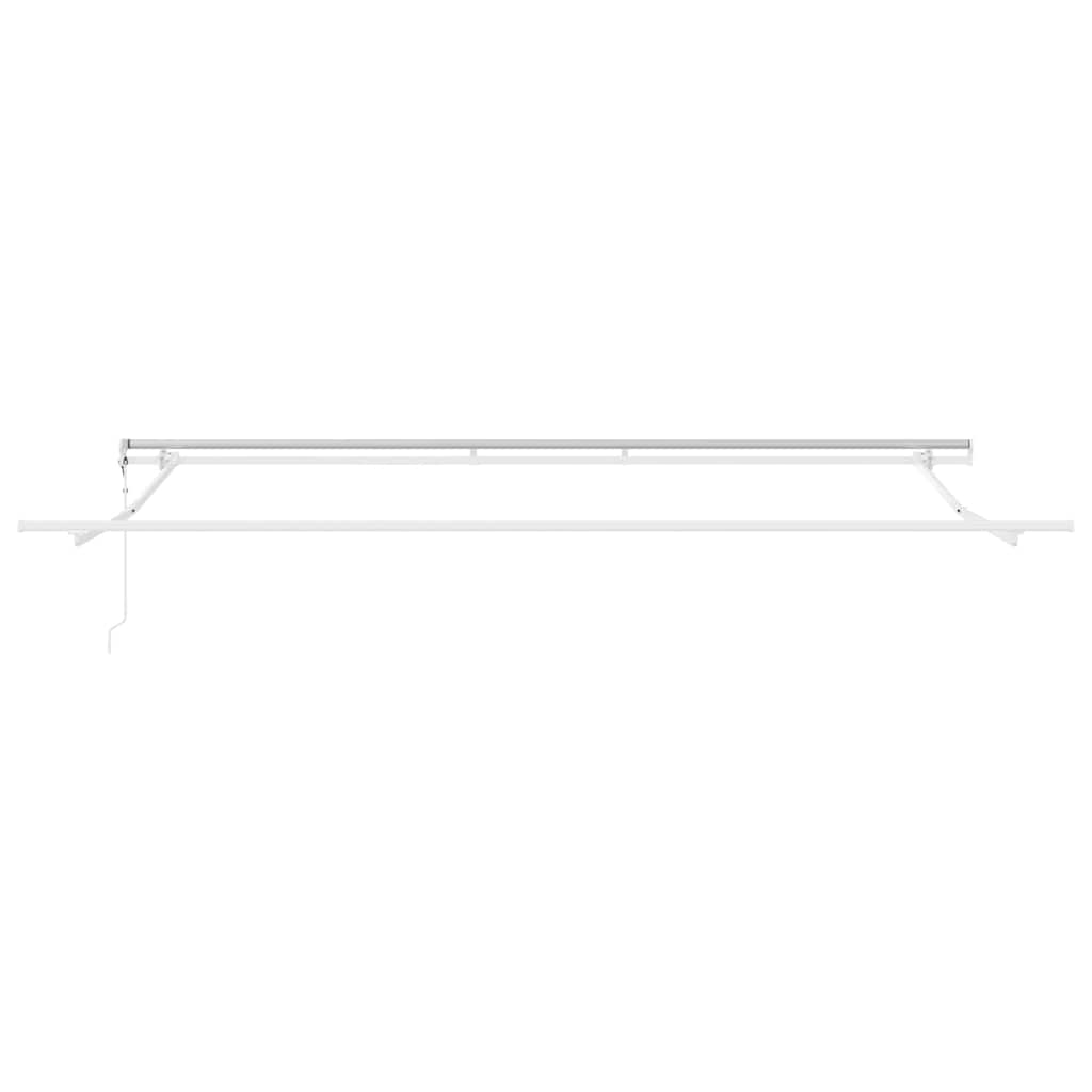 Povlačivi tende Šareni 450 × 350 cm Tkanina i Aluminij