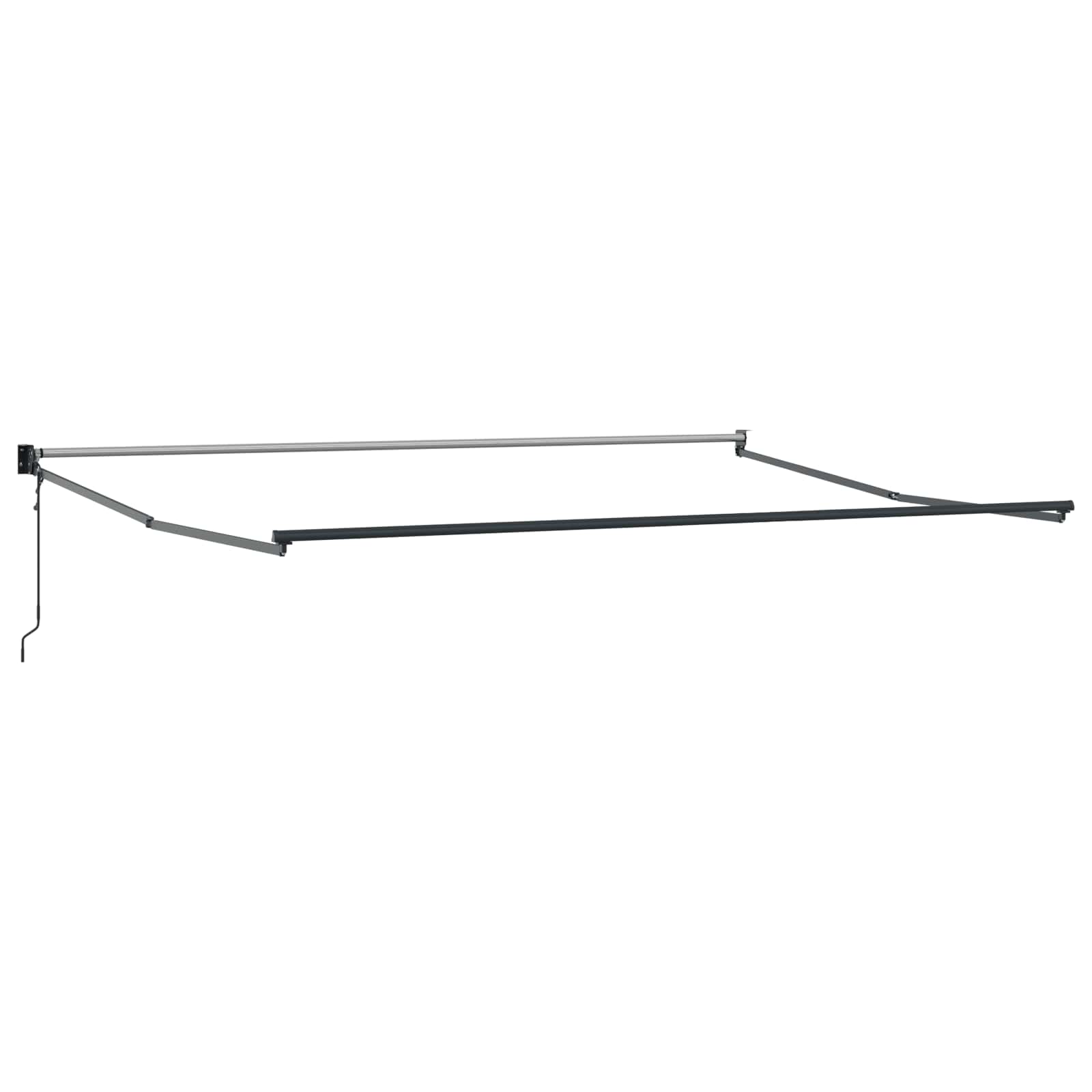 Nadstrešnica Krem 500 x 300 x 165 cm Poliester i metal